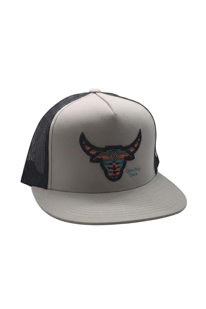 COWBOY CODE: AZTEC BULL (GRAY)