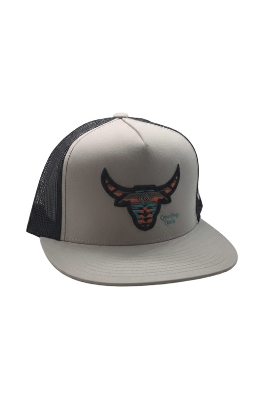 COWBOY CODE: AZTEC BULL (GRAY)
